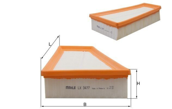 Filtro de aire LX 3477 Mahle, Imagen 2