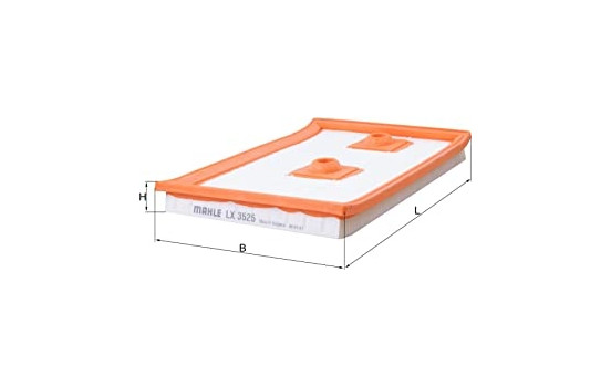 Filtro de aire LX 3525 Mahle