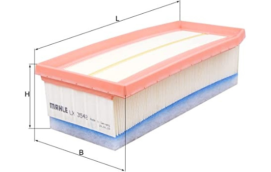 Filtro de aire LX 3542 Mahle
