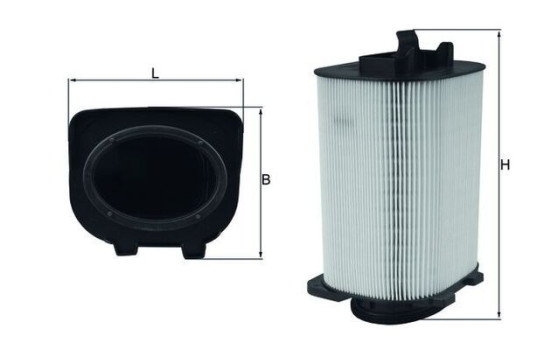 Filtro de aire LX 3775 Mahle, Imagen 2