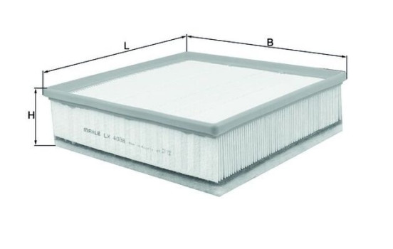 Filtro de aire LX 4038 Mahle, Imagen 2
