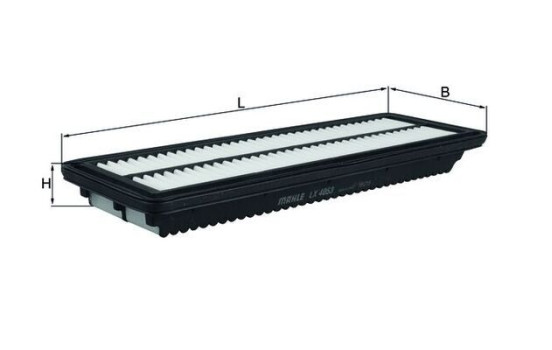 Filtro de aire LX 4053 Mahle, Imagen 2