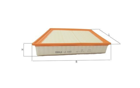Filtro de aire LX 4060 Mahle, Imagen 2