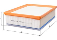 Filtro de aire LX 4068 Mahle