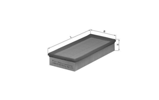 Filtro de aire LX 408 Mahle, Imagen 3