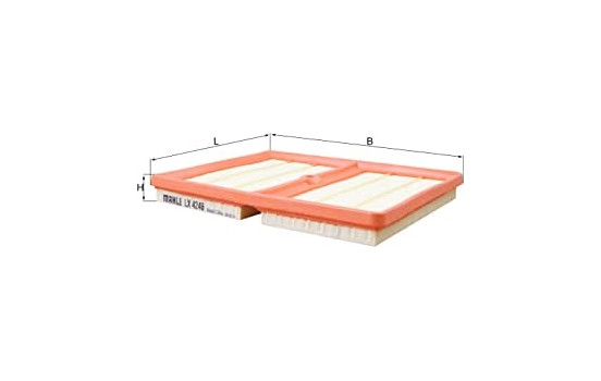 Filtro de aire LX 4246 Mahle
