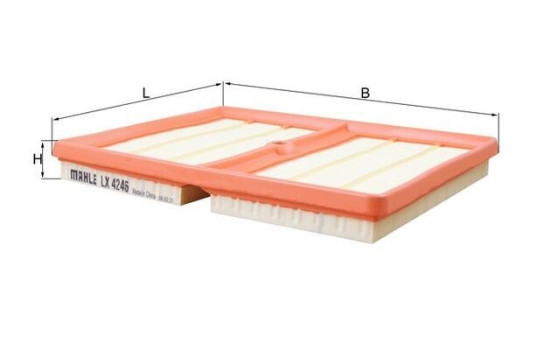 Filtro de aire LX 4246 Mahle, Imagen 2
