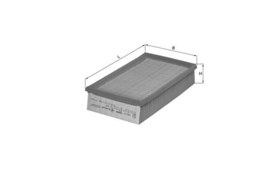 Filtro de aire LX 452 Mahle, Imagen 3