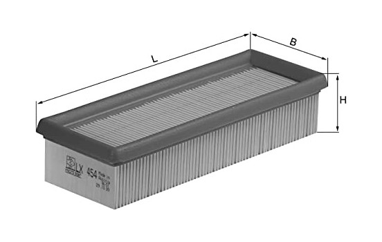 Filtro de aire LX 454 Mahle