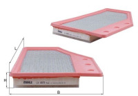 Filtro de aire LX 4573 Mahle