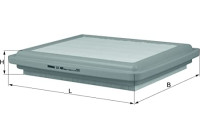 Filtro de aire LX 485 Mahle