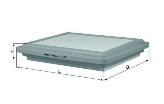 Filtro de aire LX 485 Mahle, Imagen 2