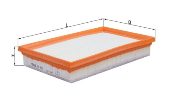 Filtro de aire LX 4921 Mahle