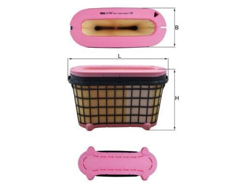 Filtro de aire LX 5437 Mahle