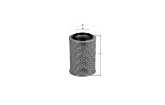 Filtro de aire LX 567 Mahle, Imagen 2