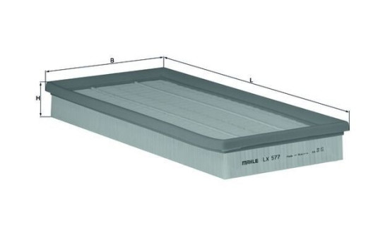 Filtro de aire LX 577 Mahle, Imagen 2