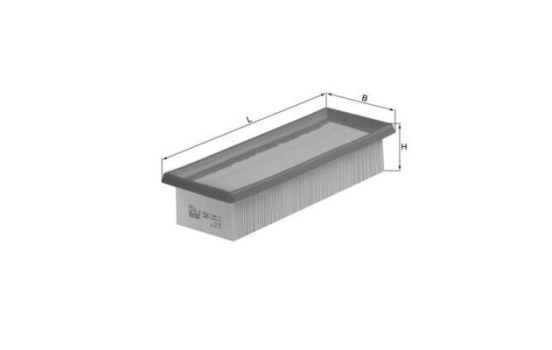Filtro de aire LX 581 Mahle, Imagen 3