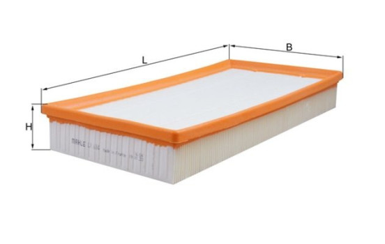 Filtro de aire LX 684 Mahle, Imagen 3