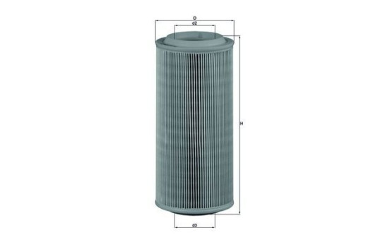 Filtro de aire LX 685 Mahle, Imagen 2