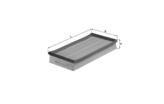 Filtro de aire LX 692 Mahle, Imagen 3