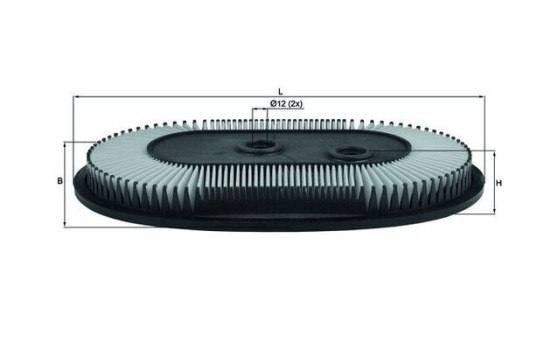 Filtro de aire LX 846 Mahle, Imagen 2