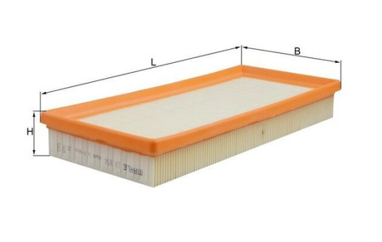 Filtro de aire LX 854 Mahle, Imagen 2