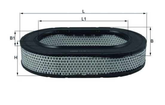 Filtro de aire LX 86 Mahle, Imagen 4