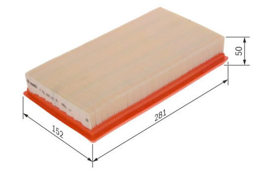 Filtro de aire S0015 Bosch, Imagen 6