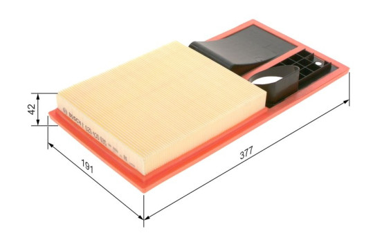 Filtro de aire S0035 Bosch, Imagen 2