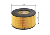 Filtro de aire S0040 Bosch