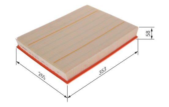Filtro de aire S0055 Bosch, Imagen 6