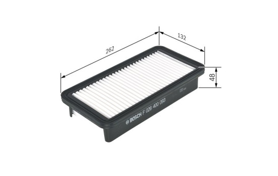 Filtro de aire S0093 Bosch