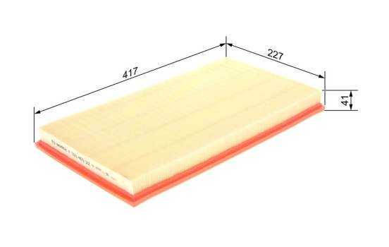 Filtro de aire S0122 Bosch, Imagen 6