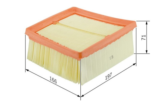 Filtro de aire S0135 Bosch, Imagen 7