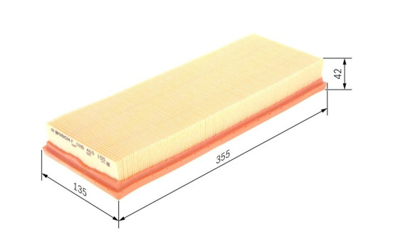 Filtro de aire S0155 Bosch, Imagen 5