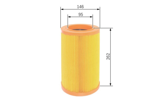 Filtro de aire S0194 Bosch, Imagen 2