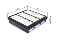 Filtro de aire S0221 Bosch