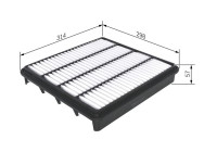 Filtro de aire S0226 Bosch
