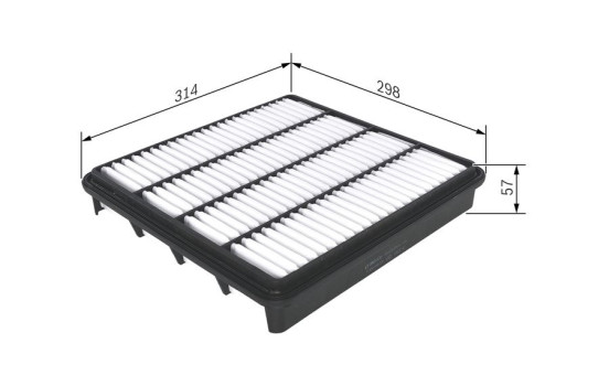 Filtro de aire S0226 Bosch