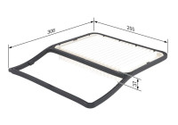 Filtro de aire S0227 Bosch