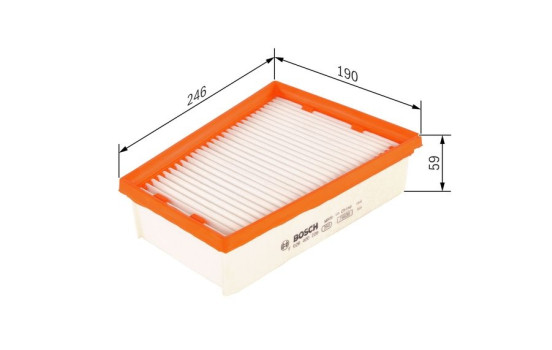 Filtro de aire S0229 Bosch