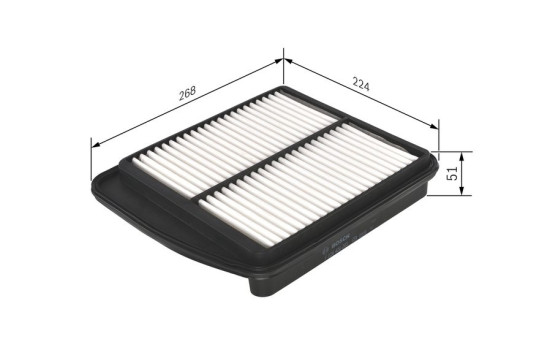 Filtro de aire S0293 Bosch