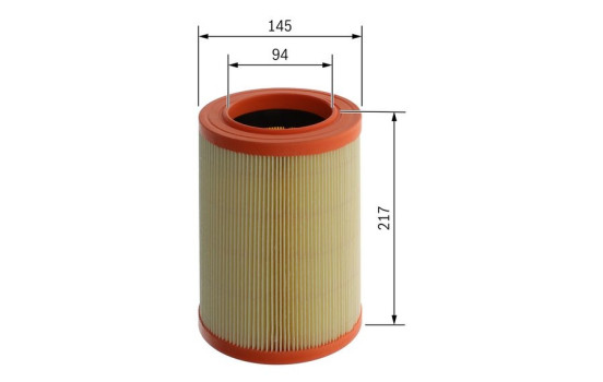 Filtro de aire S0297 Bosch, Imagen 5