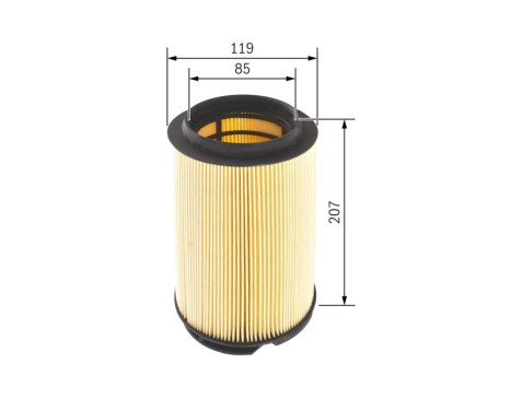 Filtro de aire S0299 Bosch
