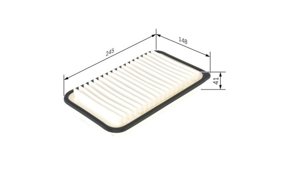 Filtro de aire S0341 Bosch, Imagen 2