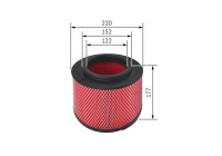 Filtro de aire S0344 Bosch