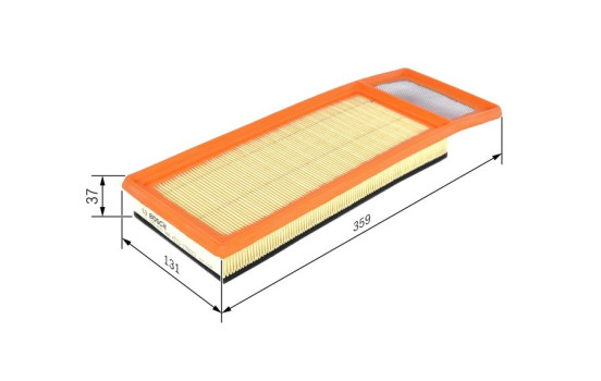 Filtro de aire S0346 Bosch, Imagen 2