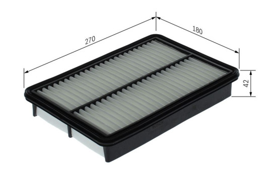 Filtro de aire S0347 Bosch, Imagen 6