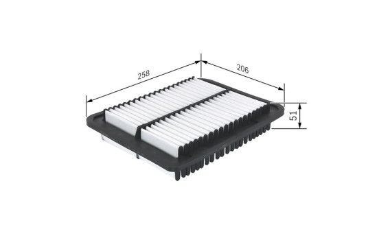 Filtro de aire S0353 Bosch, Imagen 2