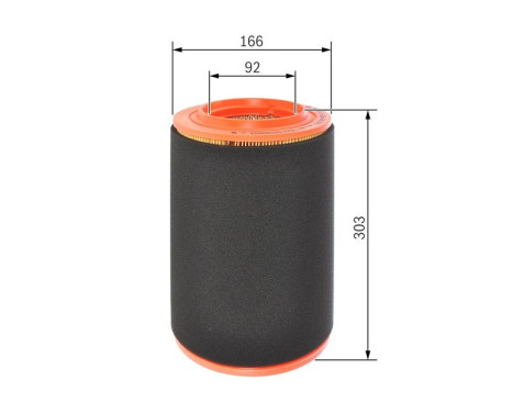 Filtro de aire S0370 Bosch